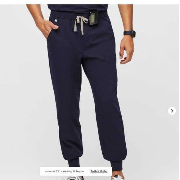 Figs Other - Figs Men Tansen Jogger Scrub Pants Navy Blue Size Medium Good Used Condition